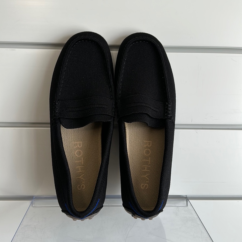 Rothy’s women’s the driver loafer flat.  Black, size 8.5 EUC